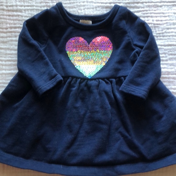Carter's Other - Carter’s 3 month.  Sequined heart dress